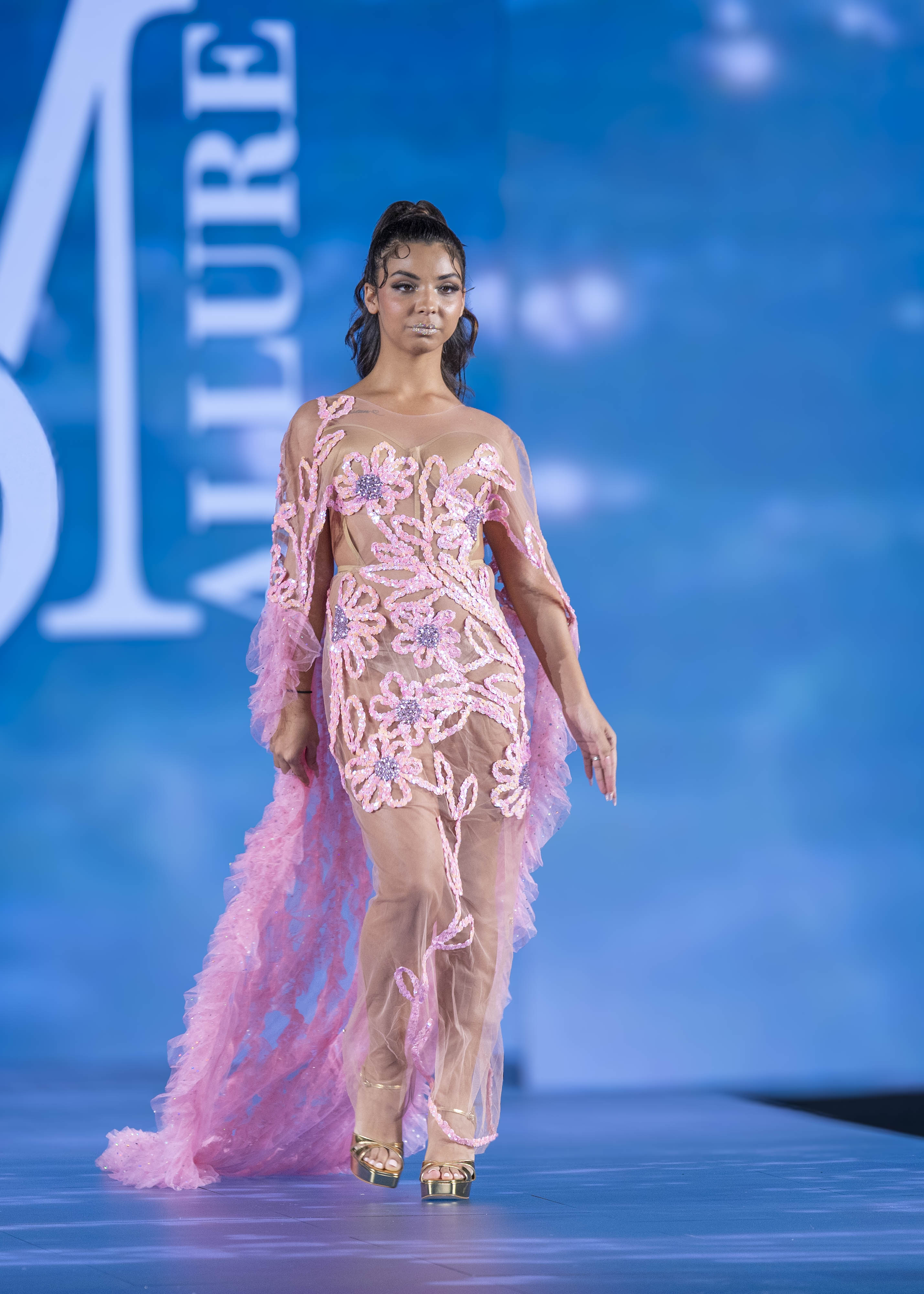 The Blush Petal Couture Gown