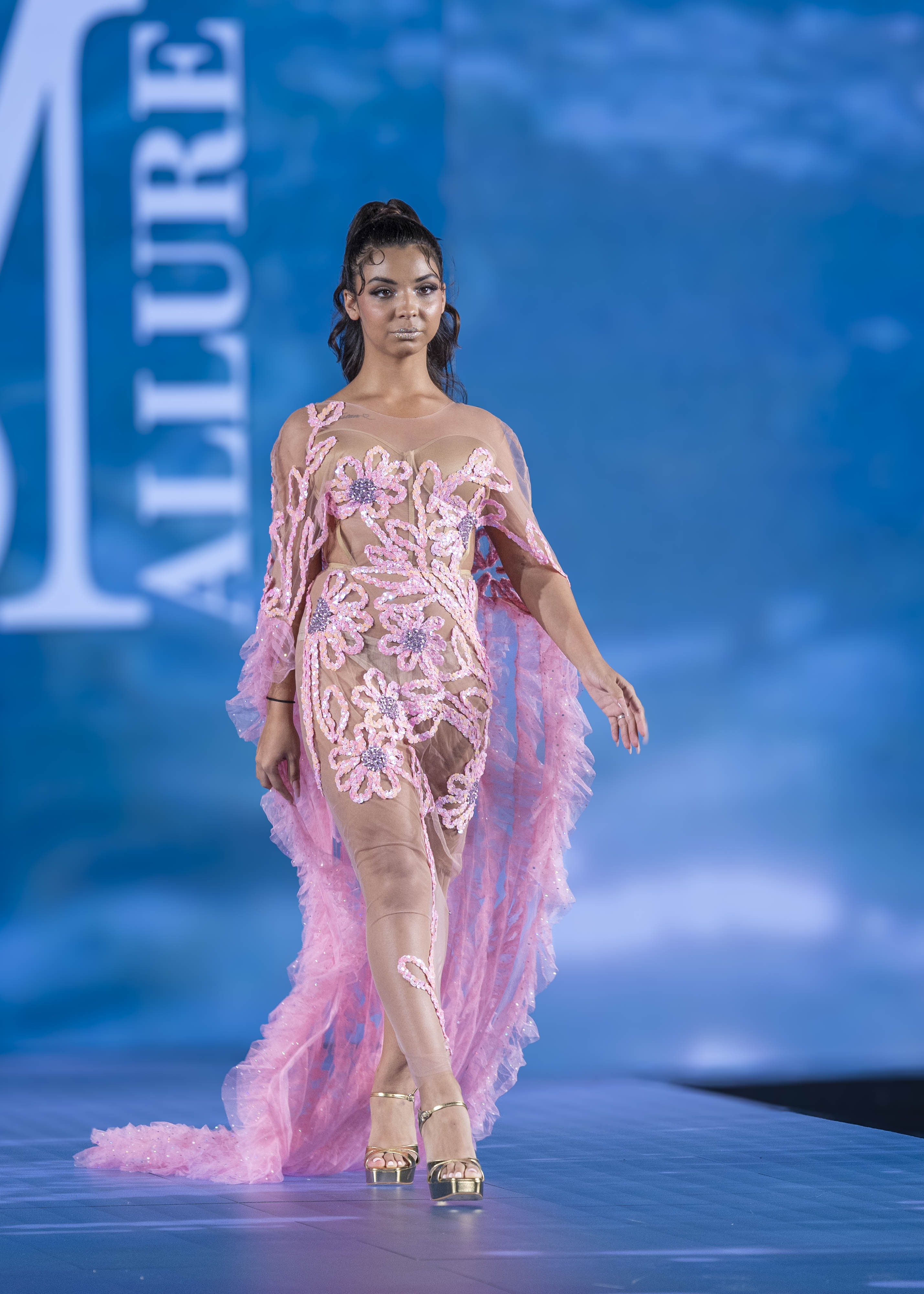 The Blush Petal Couture Gown
