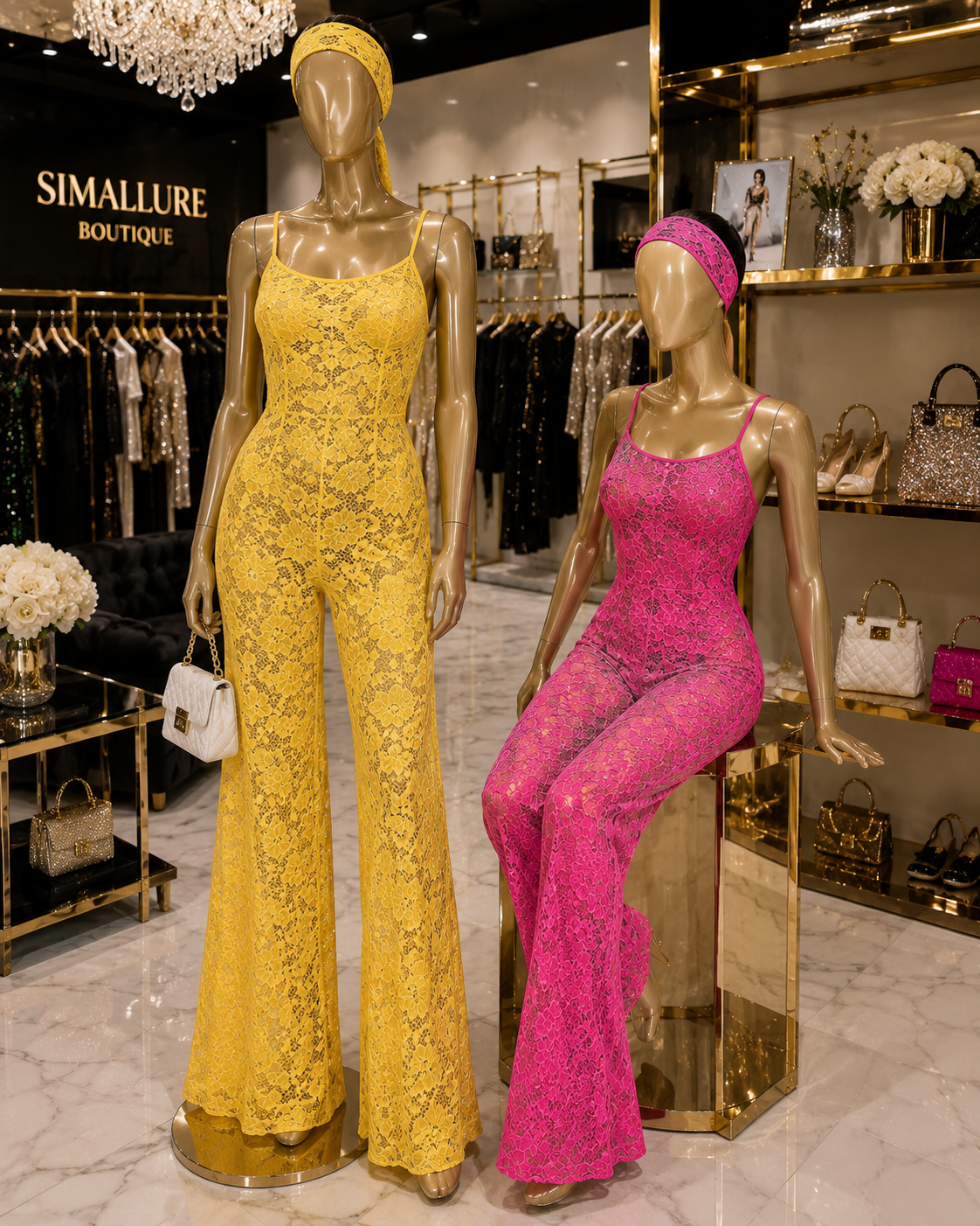 The Riviera Lace Jumpsuit