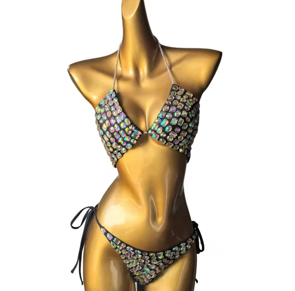 u want:
	•	SimAllure Crystal Luxe Bikini Set