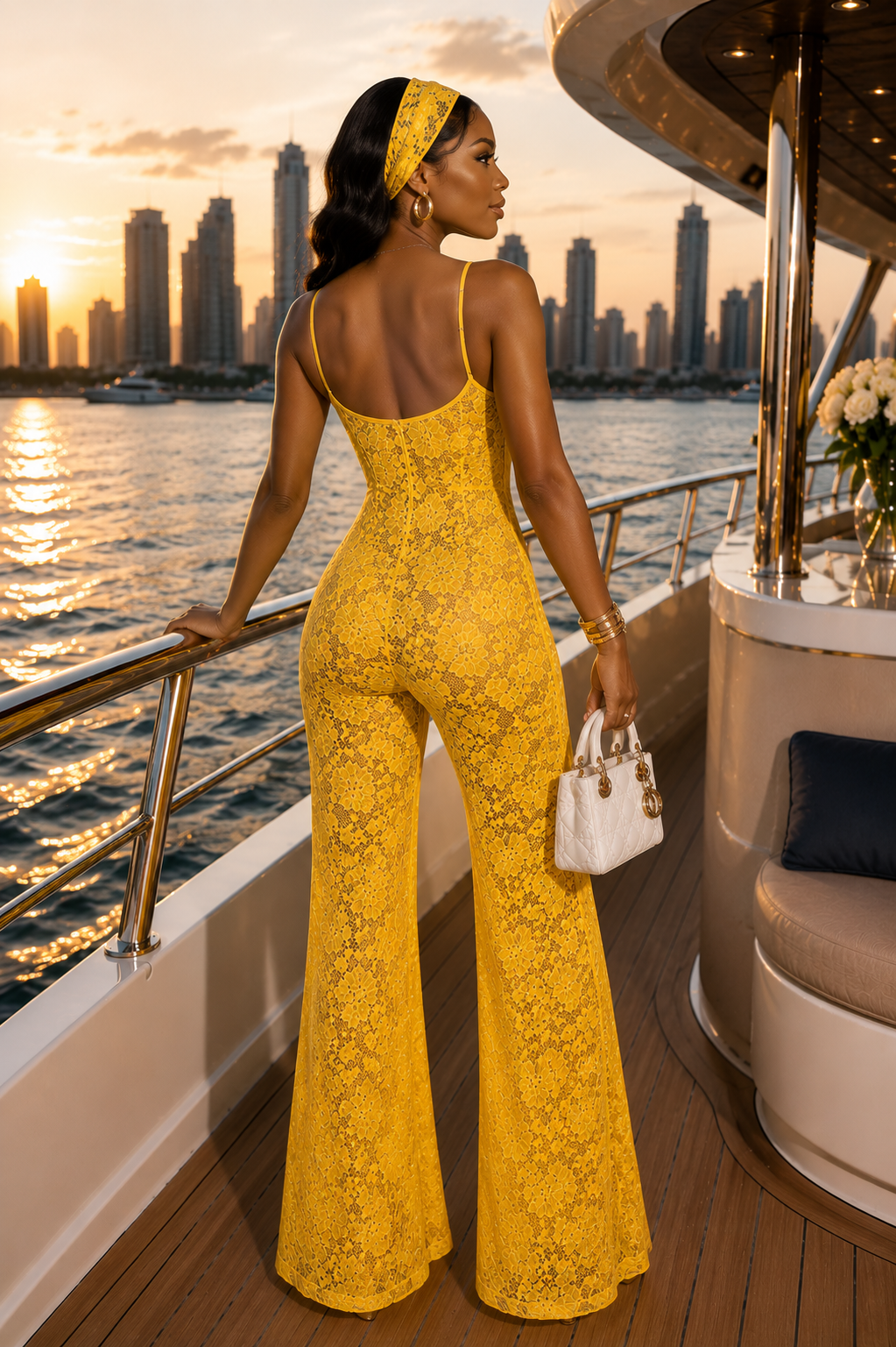 The Riviera Lace Jumpsuit