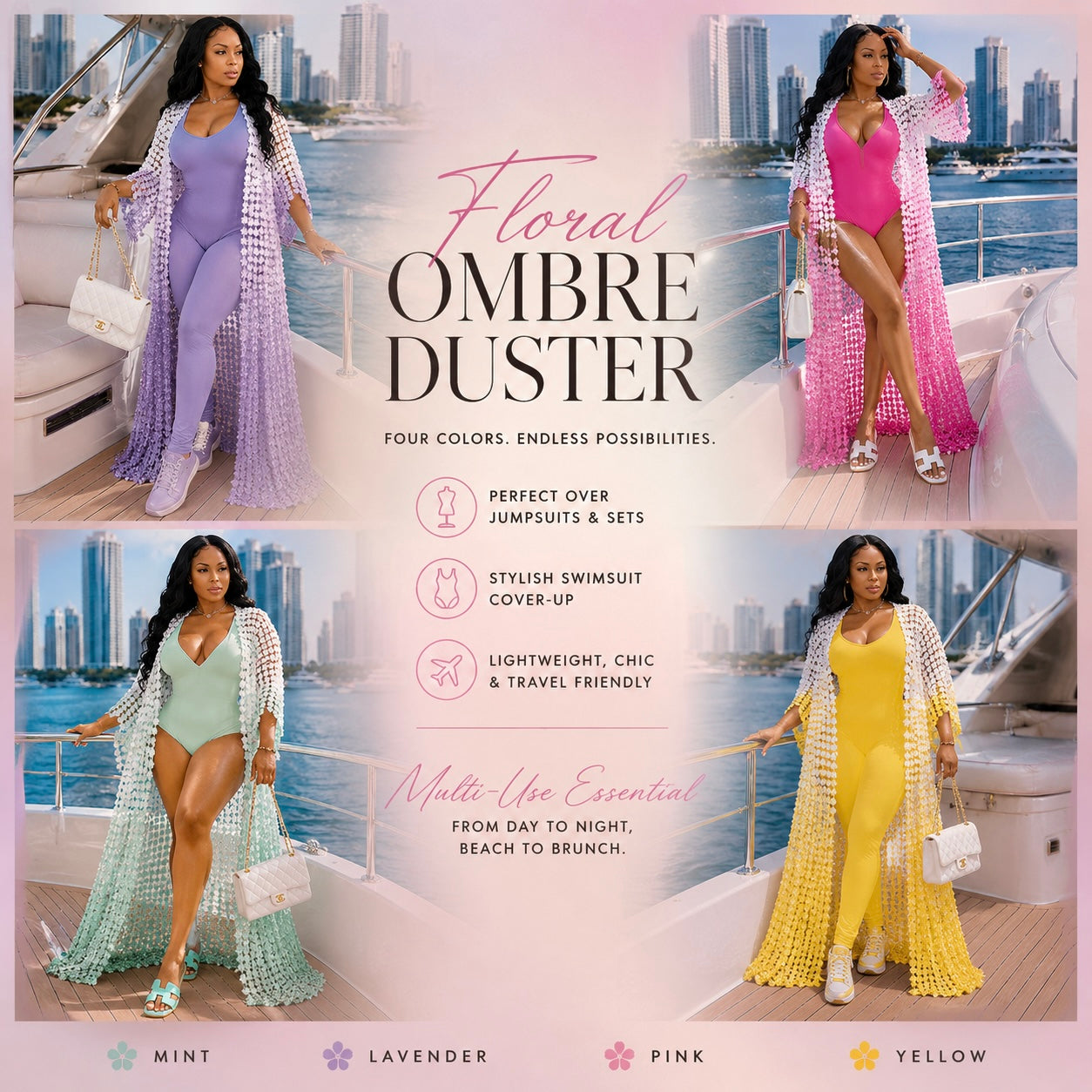 The Blossom Luxe Duster