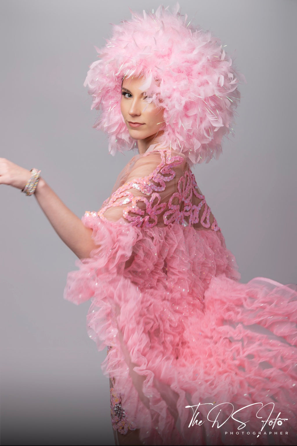 The Blush Petal Couture Gown