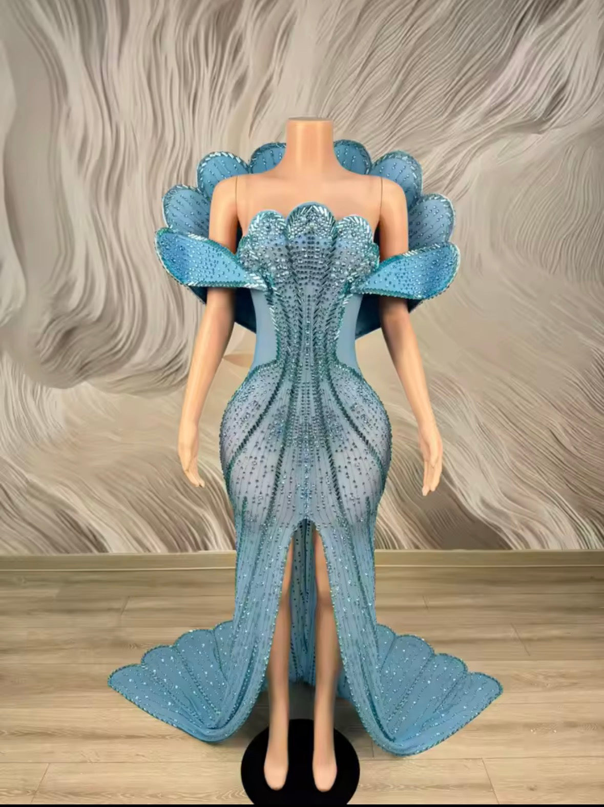 Azure Royale Couture Gown