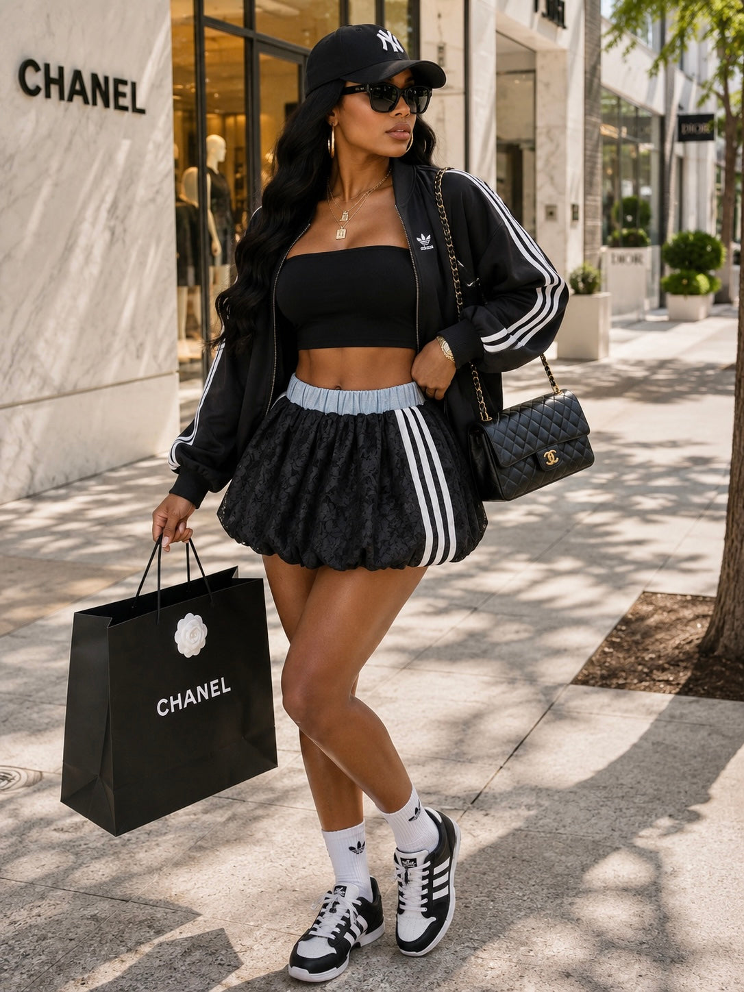 Victory Bubble Skort