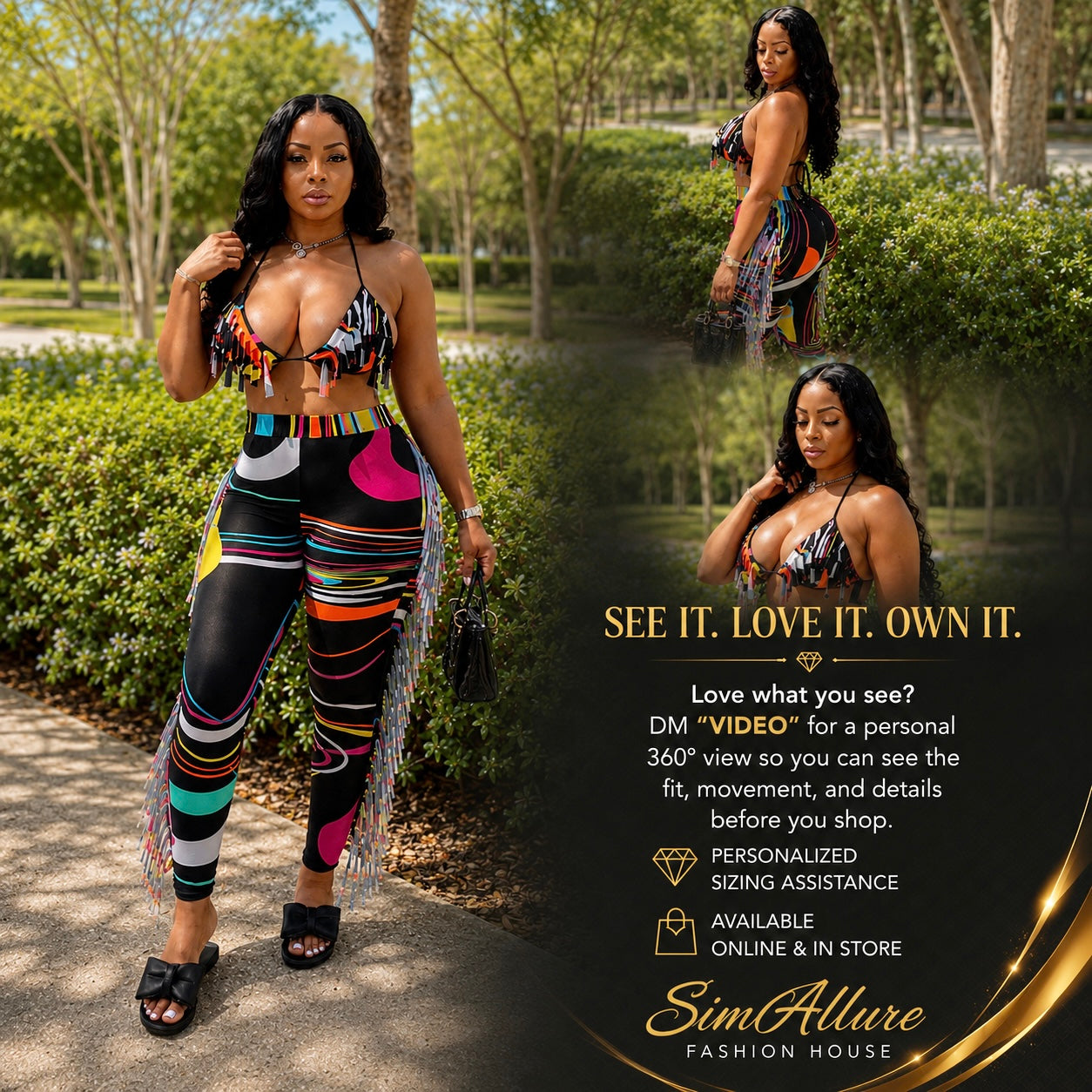 Rio Carnival Fringe Set