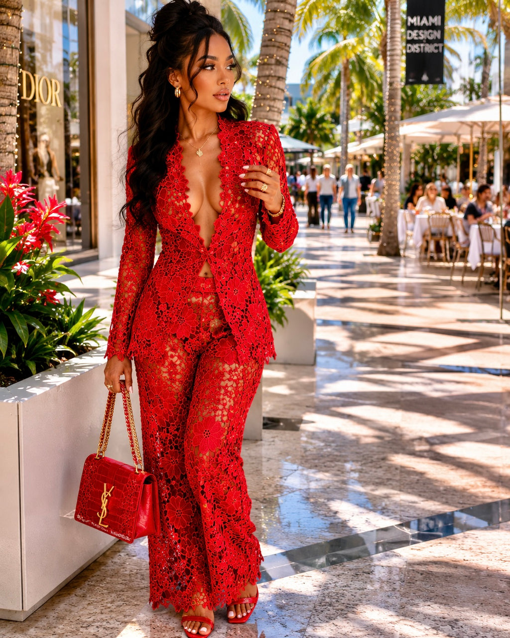 Scarlet Rose Couture Set