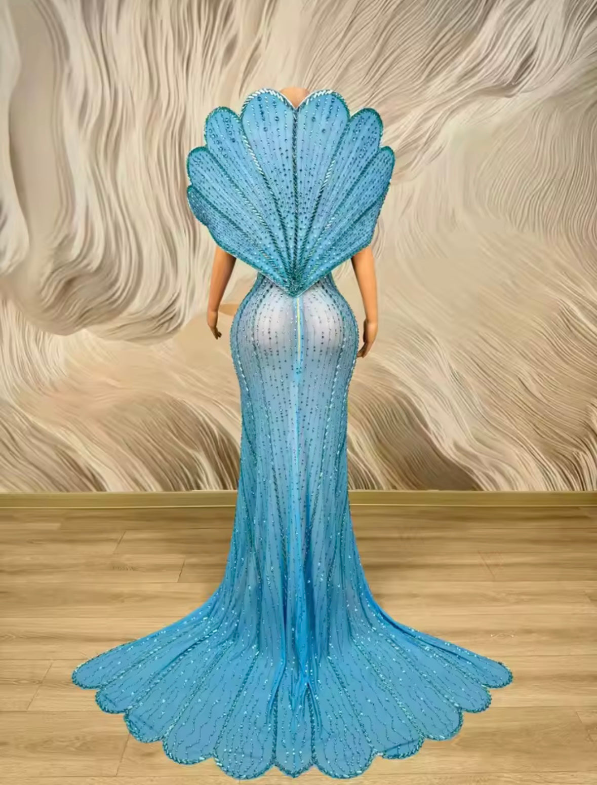 Azure Royale Couture Gown