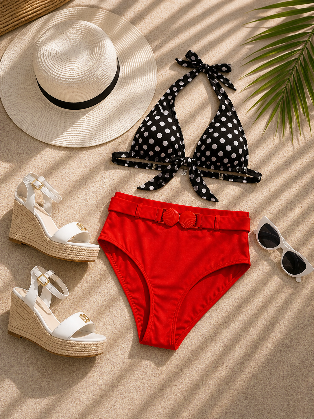 Rouge Riviera High-Waisted Bottom