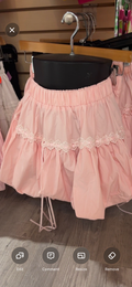 Blush Bloom Bubble Skirt