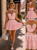 Chantilly Charm Bubble Skort – White